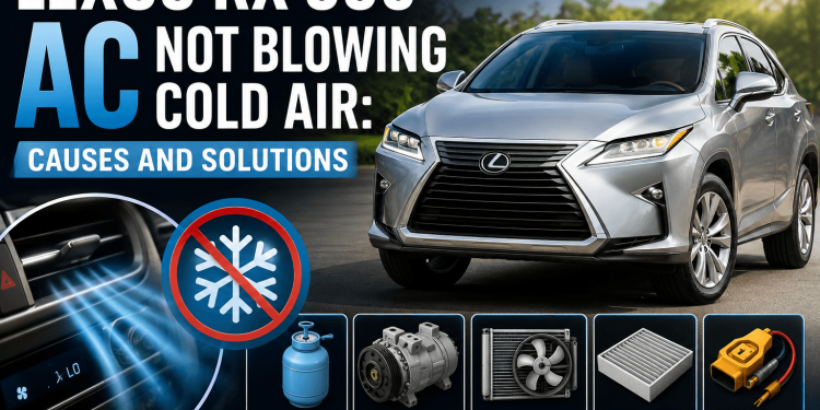Lexus RX 350 AC Not Blowing Cold Air