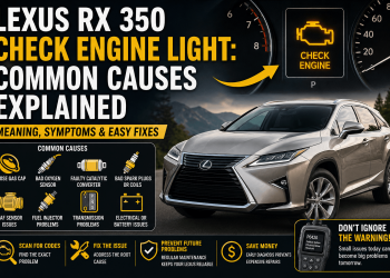 Lexus RX 350 Check Engine Light