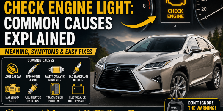 Lexus RX 350 Check Engine Light